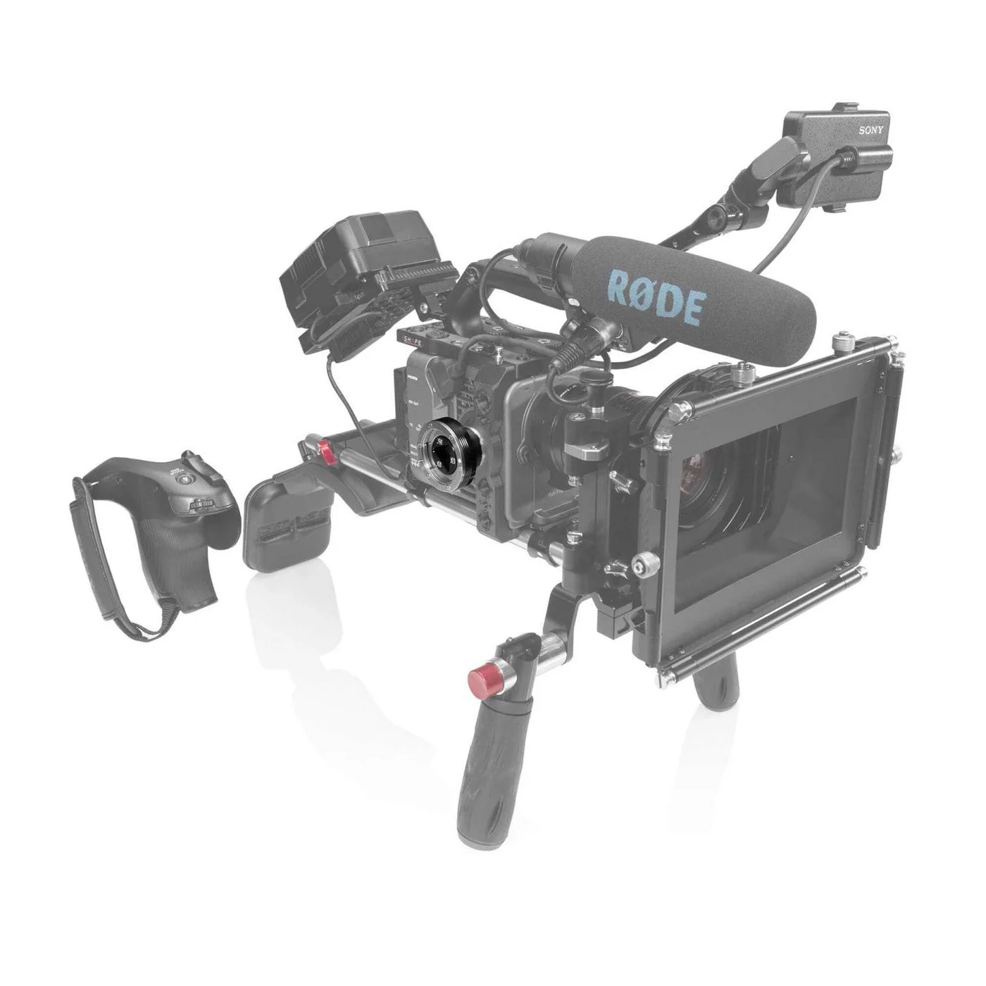 SHAPE SONY FX6 Side handle adaptor to ARRI Rosette – för filmskapare - 8