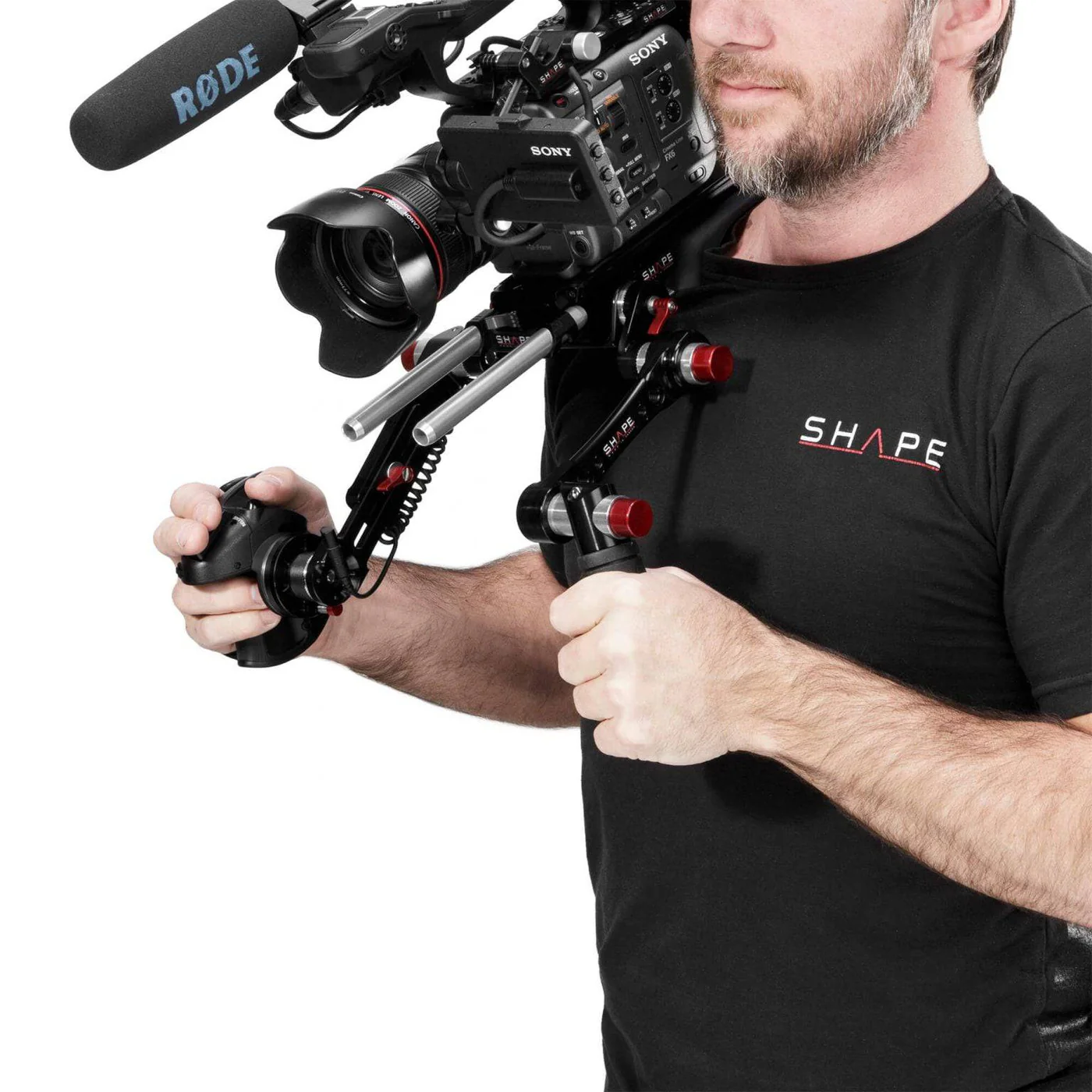 SHAPE SONY FX6 Side handle adaptor to ARRI Rosette – för filmskapare - 10