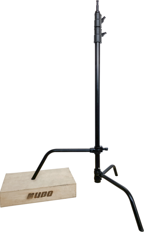 Kupo CL-40MB 40"""" Master C-Stand With Sliding Leg & Quick-Release System - Black - 2