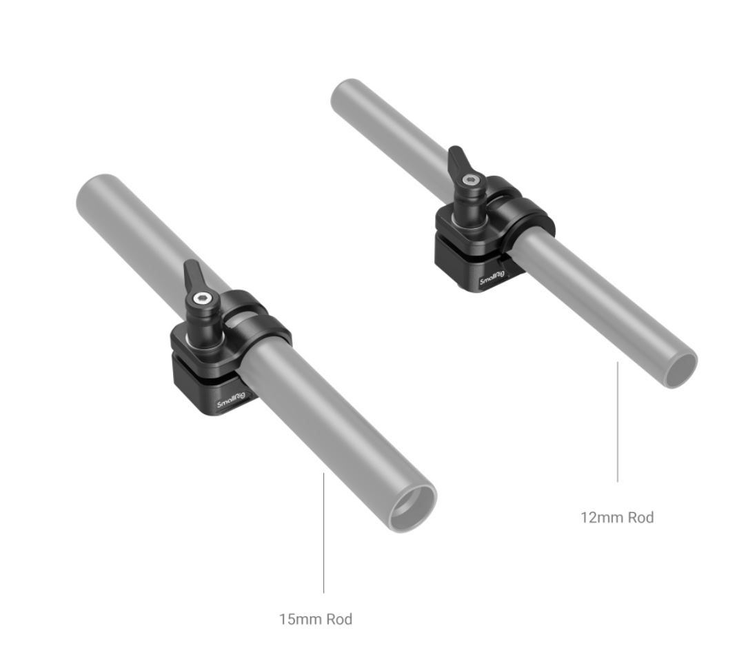 Smallrig 3598 Single Rod Clamp 12/15mm For Panasonic GH6 - 2