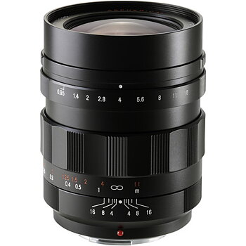Voigtlander Nokton 17.5mm f/0.95 Lens for Micro Four Thirds Cameras