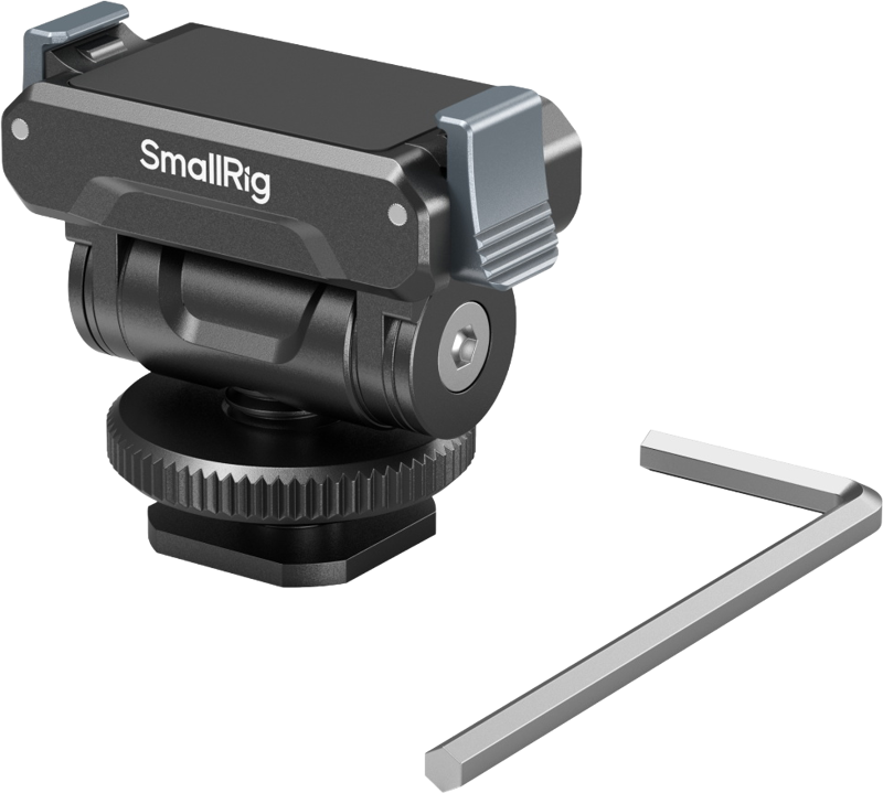 SmallRig 5436 Quick Release Support for DJI Osmo Action 5 Pro / 4 / 3 with Cold Shoe Adapter - 7