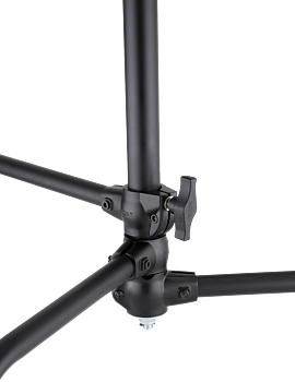 Kupo CS-40MB 40"""" Master C-Stand with Sliding Leg - Black