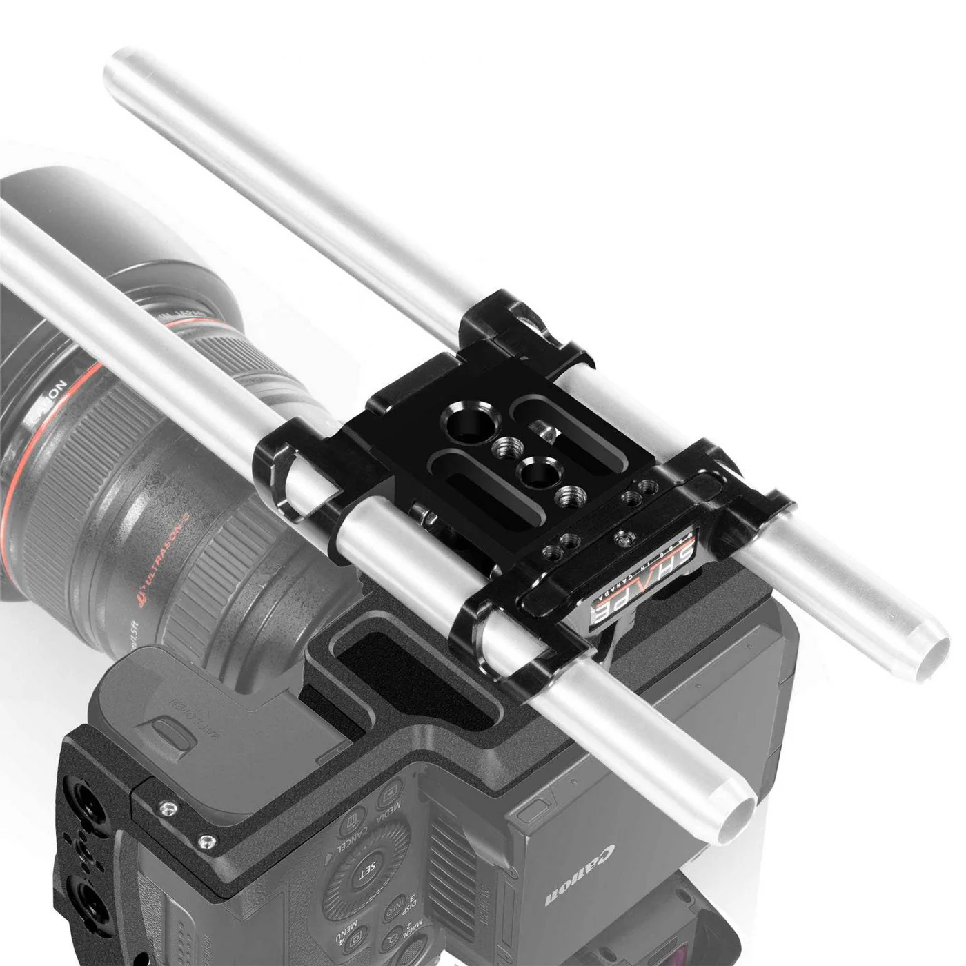 SHAPE Shoulder Mount Kit Matte Box Follow Focus for CANON R5C/R5/R6 – för filmskapare - 6