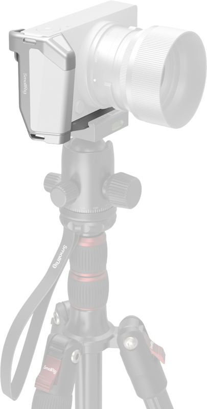 SmallRig 5390 L-Shaped Mount Plate with Handle for Sigma BF Silver - 4