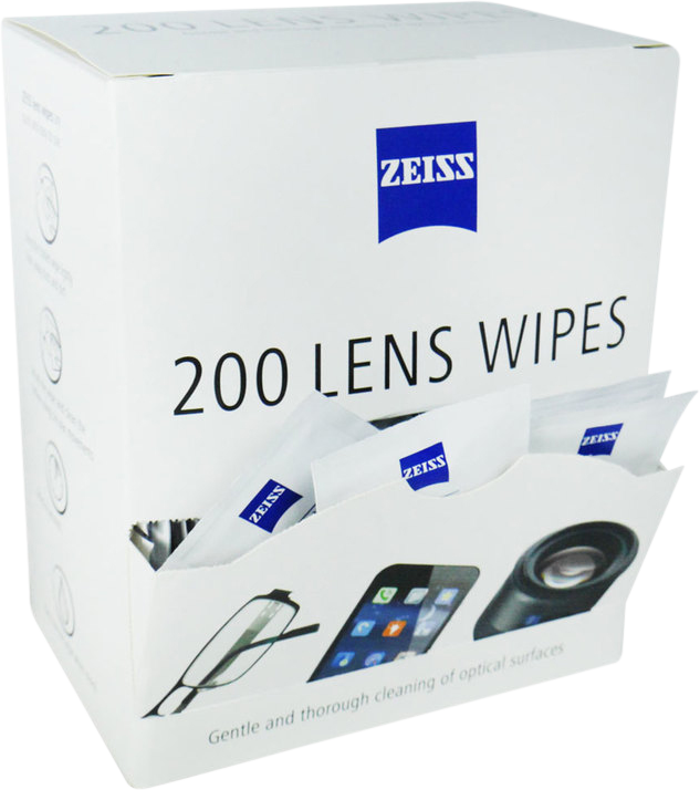 Zeiss rengöringsservetter för optik 200 st