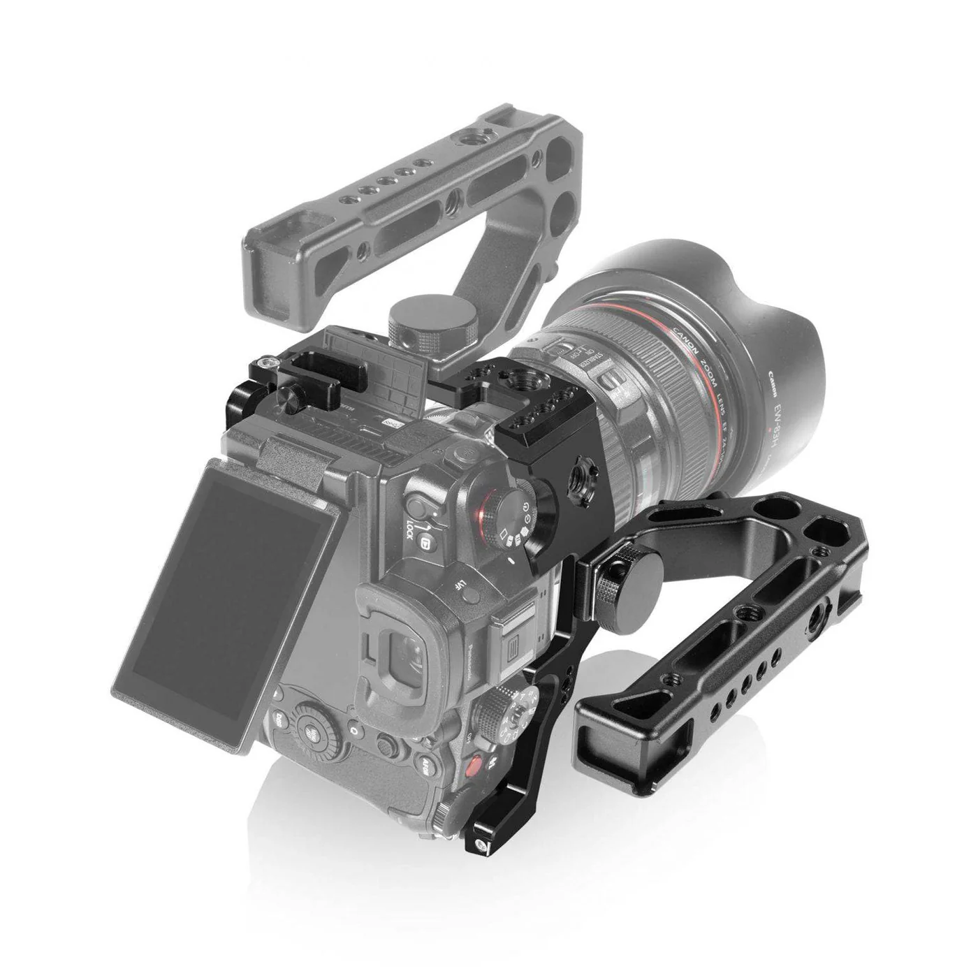 SHAPE Shoulder Mount Kit Matte Box Follow Focus for PANASONIC LUMIX GH6 – för filmskapare - 12