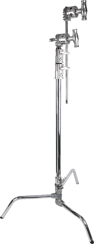 Kupo CT-20MK 20"""" Master C-Stand with Turtle Base Kit -Silver