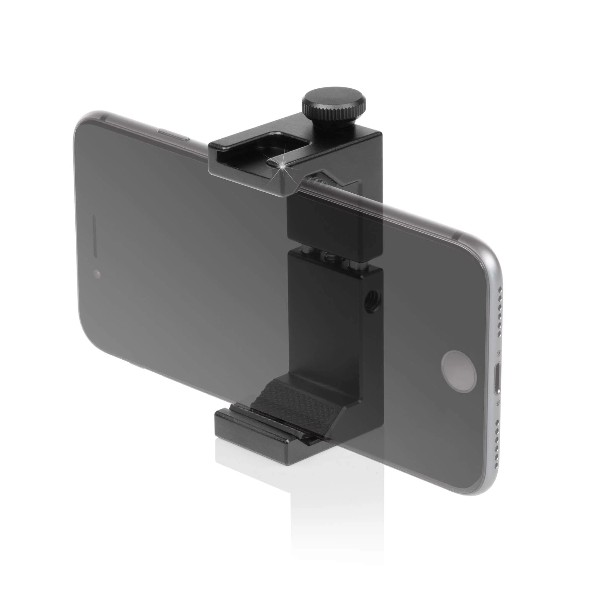 SHAPE Smartphone Aluminum Clamp Tripod Mount with Cold Shoe – för filmskapare