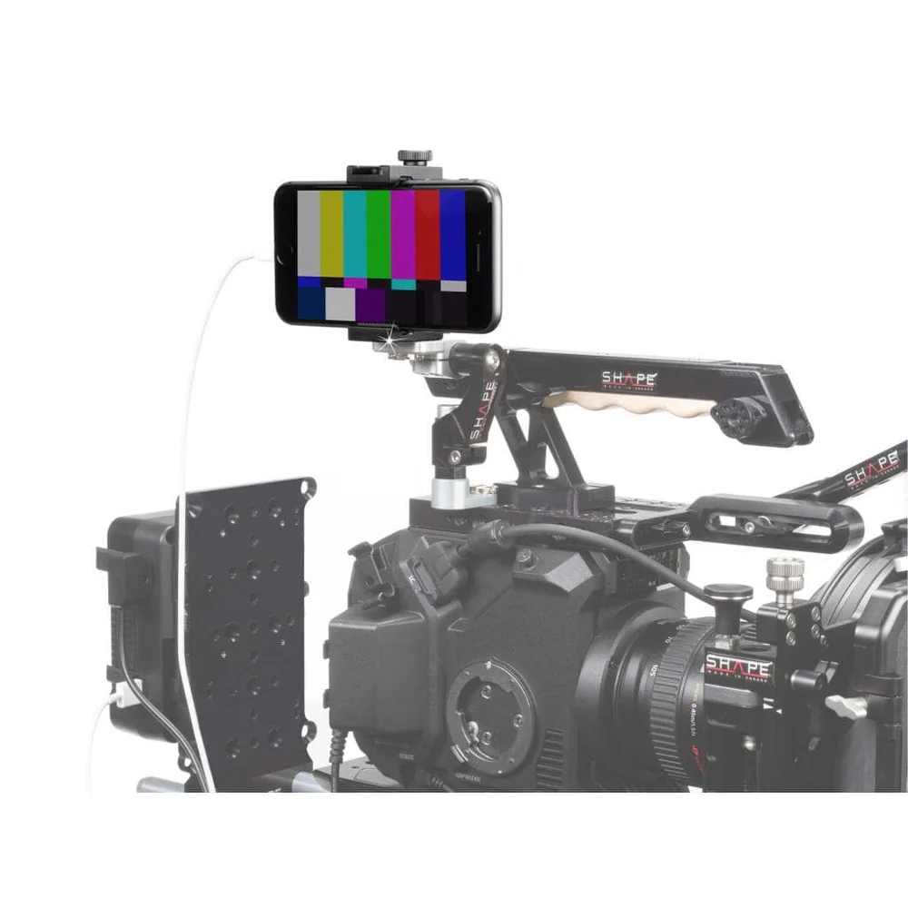 SHAPE Smartphone Aluminum Clamp Tripod Mount with Cold Shoe – för filmskapare - 7