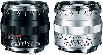 Zeiss Planar T* 50mm f/2.0 ZM Black