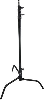 Kupo CT-40MB 40"""" Master C-Stand with Turtle Base - Black