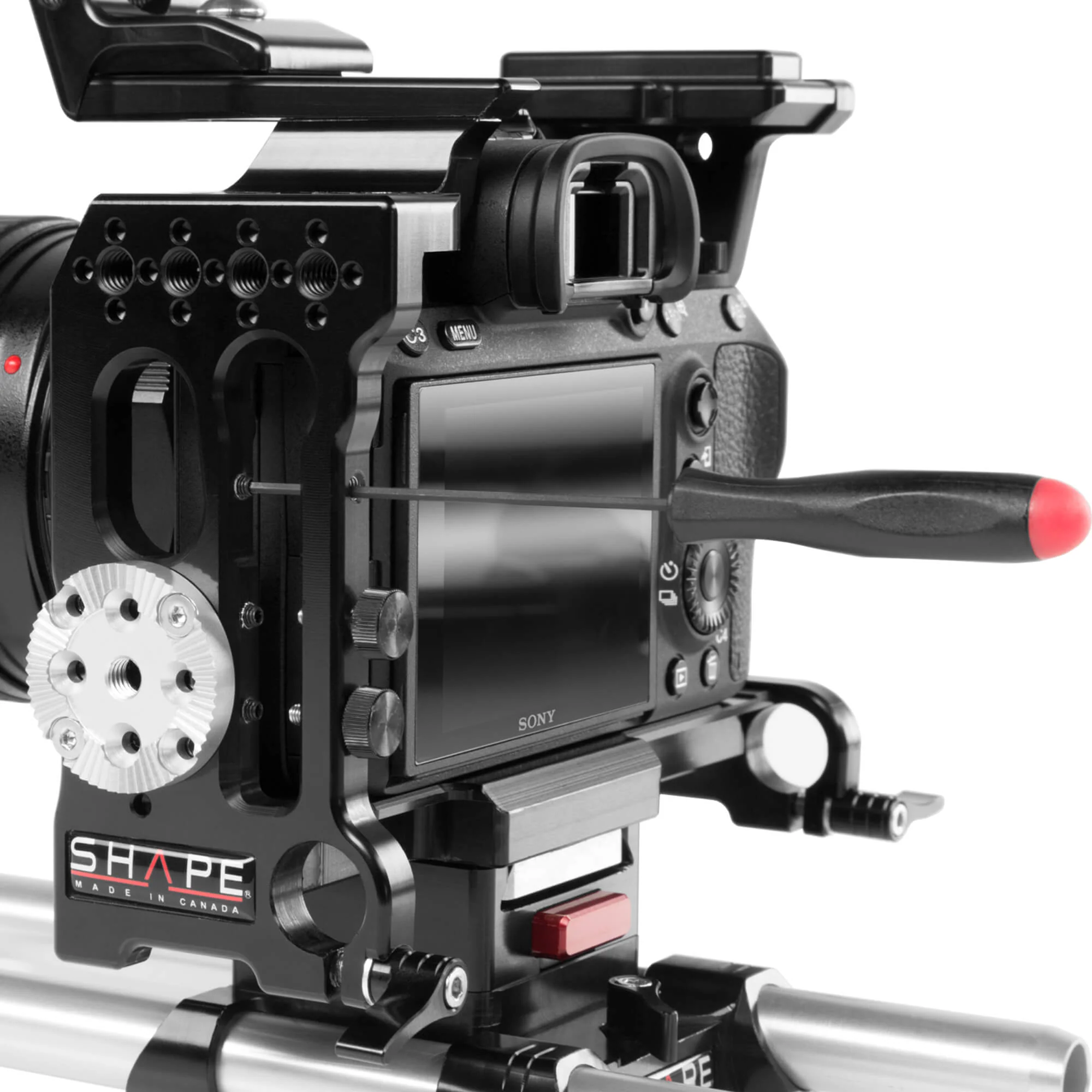 SHAPE Sony A7R3 Offset Shoulder Mount - 8