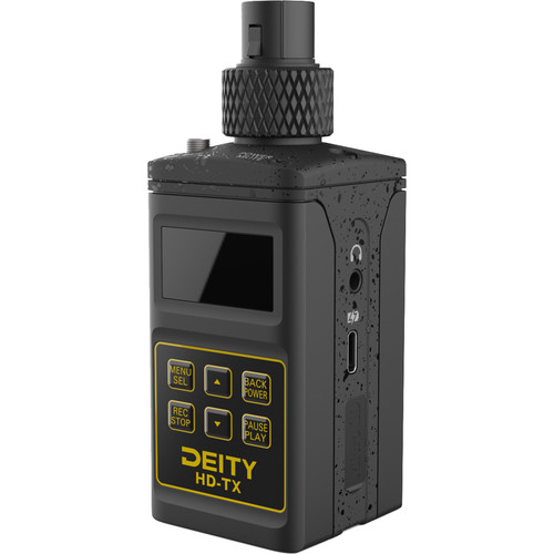 Deity Microphones HD-TX Plug-On Transmitter with Built-In Recorder (2.4 GHz) - 2