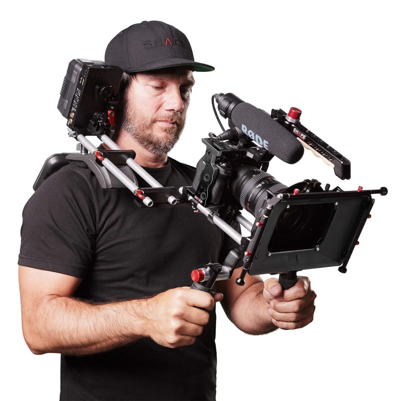 SHAPE Sony A7S3, A7 IV Offset Shoulder Mount - 2