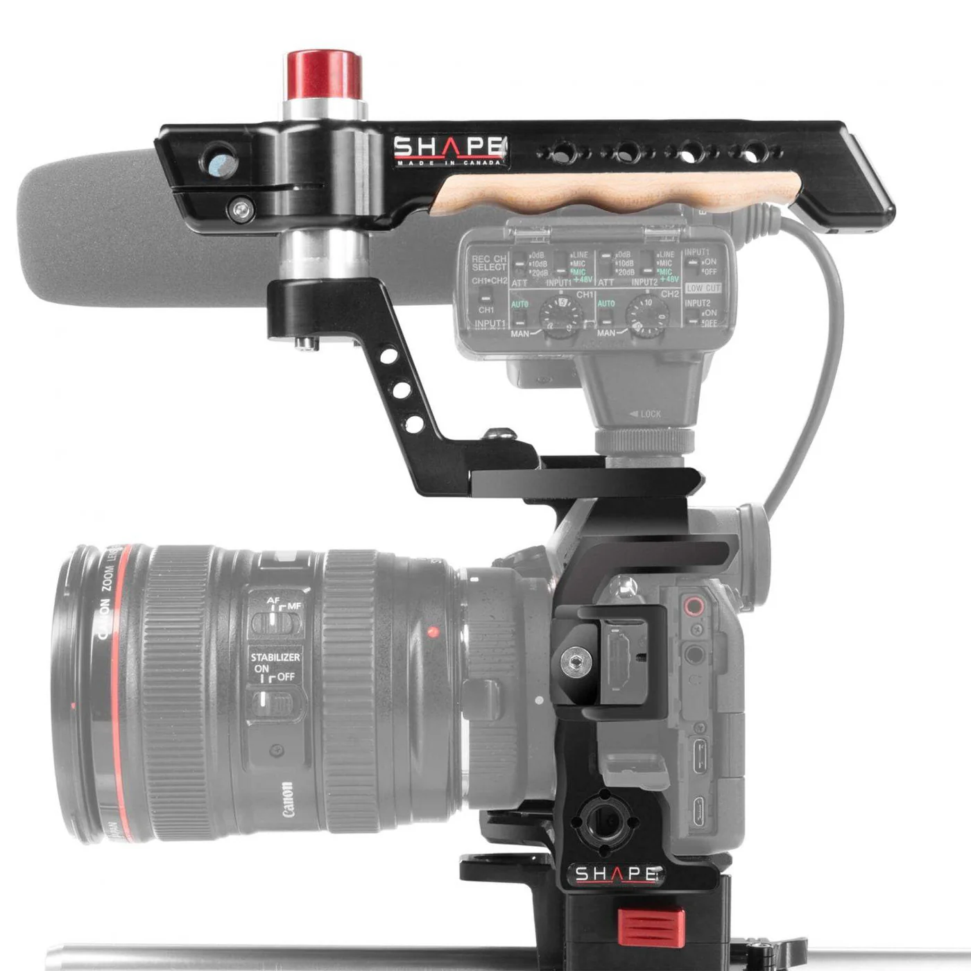 SHAPE Sony A7S3, A7 IV Offset Shoulder Mount - 3
