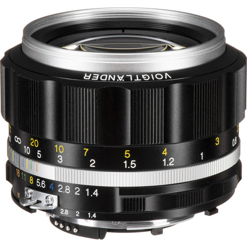 Voigtlander Nokton 58mm f/1.4 SL II S Lens (Silver) - 5