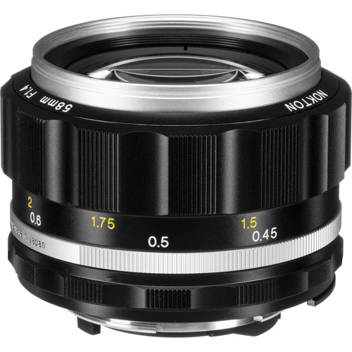 Voigtlander Nokton 58mm f/1.4 SL II S Lens (Silver) - Voosestore