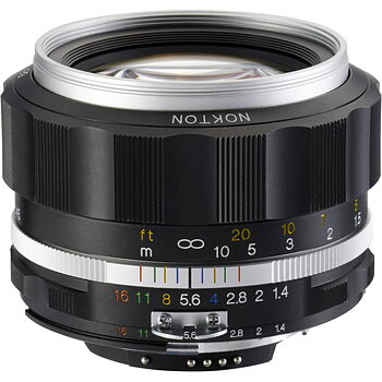 Voigtlander Nokton 58mm f/1.4 SL II S Lens (Silver)