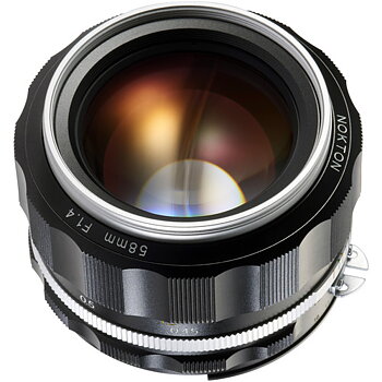Voigtlander Nokton 58mm f/1.4 SL II S Lens (Silver)