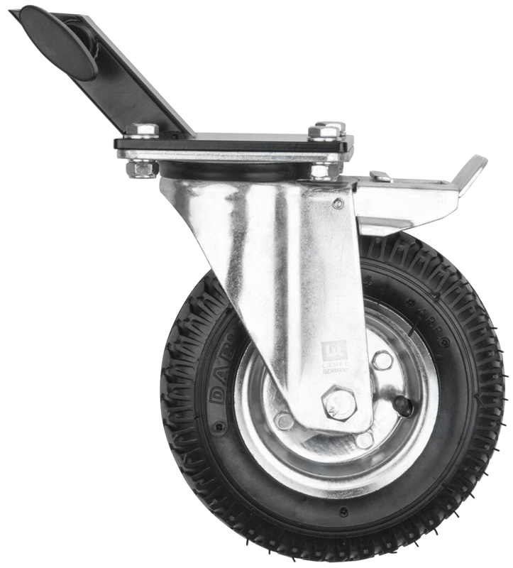 Kupo KS215S 8""""/ 215mm Caster with Brake 25mm Square adapter Set of Three – för filmskapare