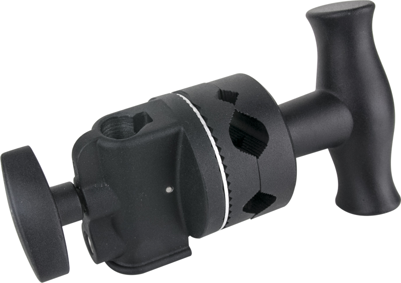 Kupo KCP-200B 2-1/2"""" Grip Head with Big Handle - Black