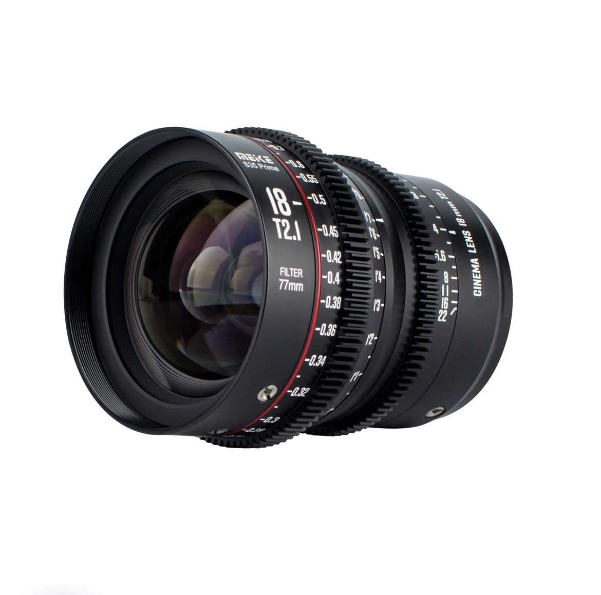 Meike Cine Prime 18mm T2.1 S35 Iens PL - 9