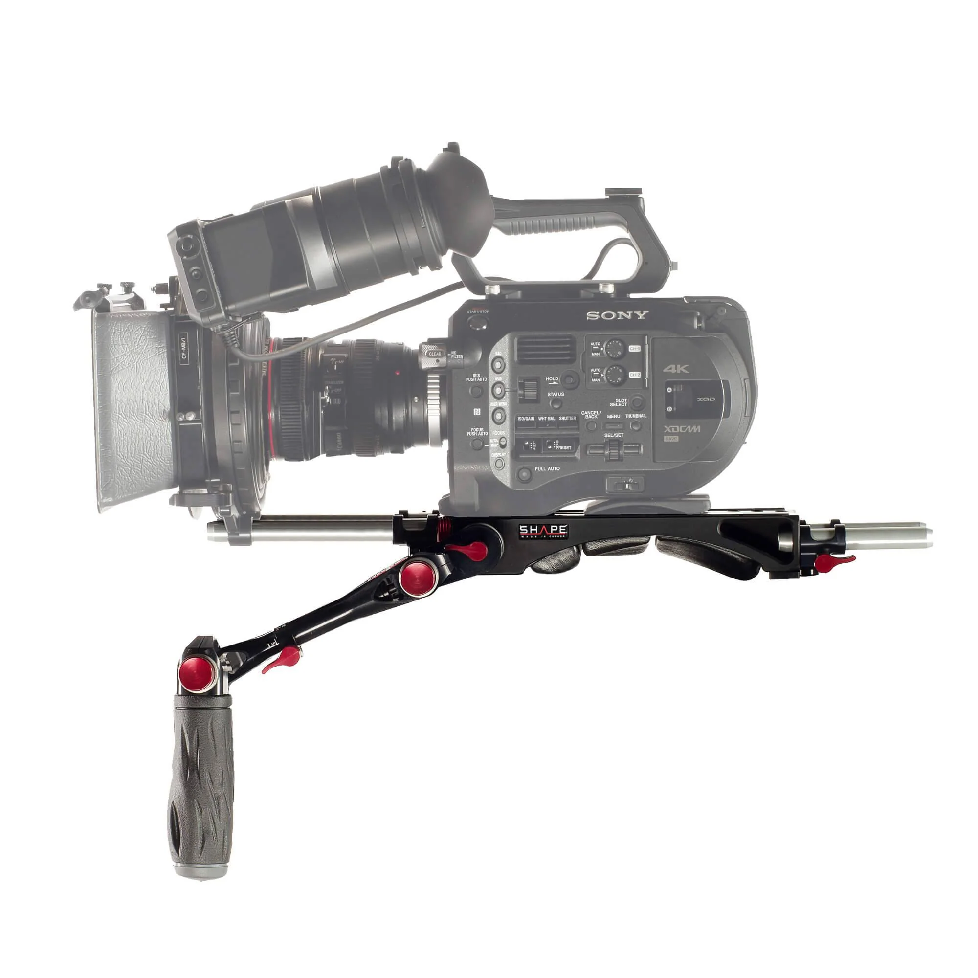 SHAPE Sony FS7/FS7M2 V-Lock Quick Release Baseplate - 3