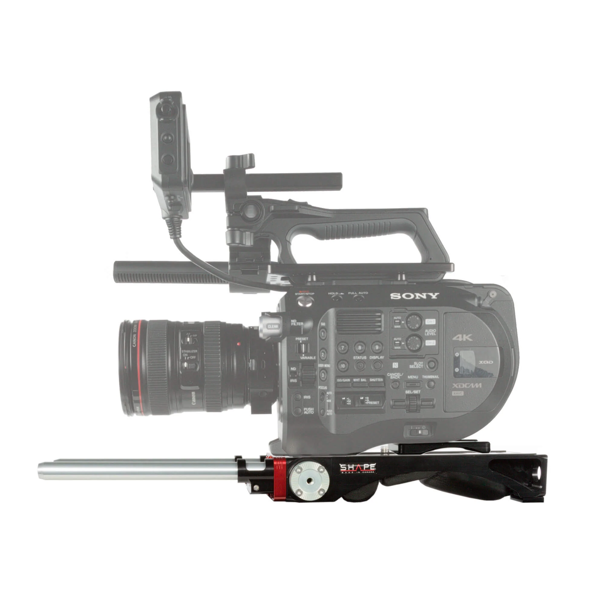 SHAPE Sony FS7M2 V-Lock Quick Release Baseplate