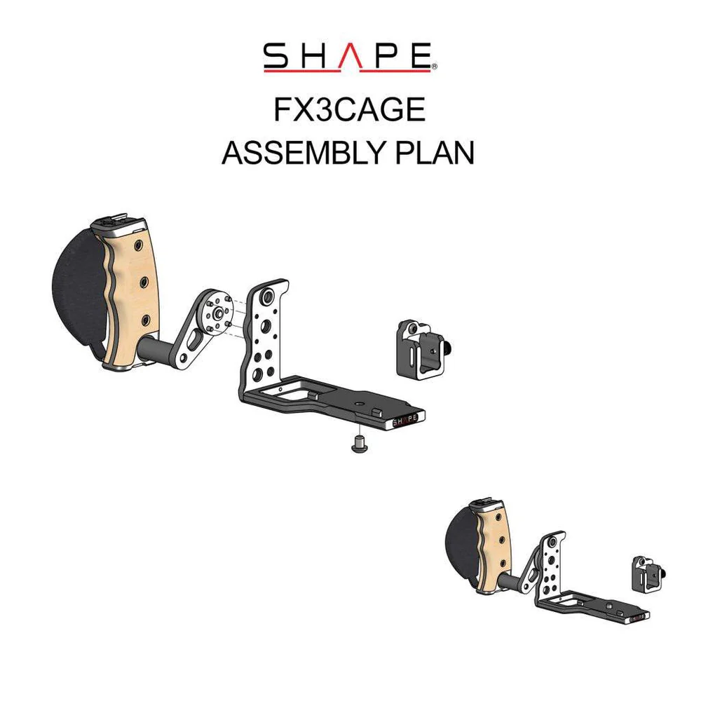 SHAPE Sony FX3 Cage - 9