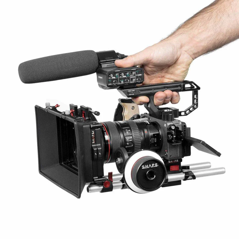 SHAPE Sony FX3/FX30 Handle Extension Rig Noise cancelling solution – för filmskapare - 4