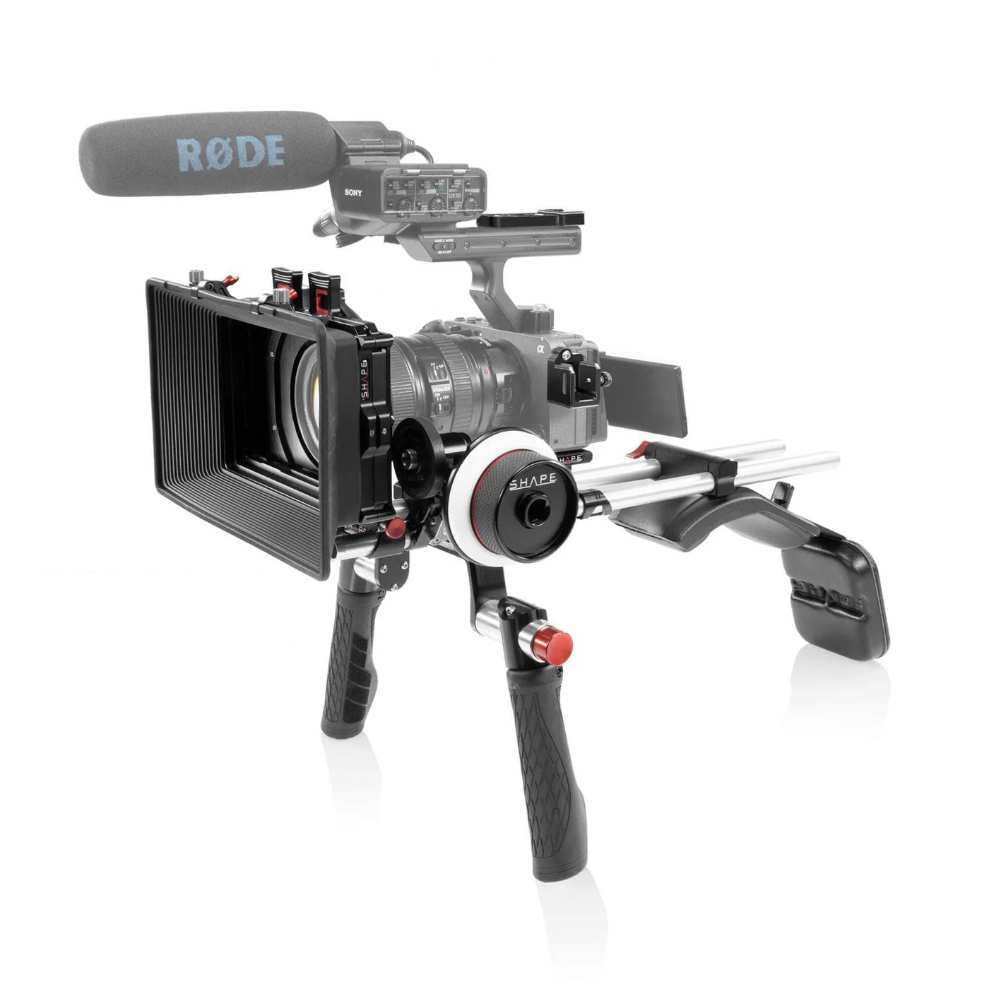 SHAPE Sony FX3/FX30 Shoulder Mount Matte Box Follow Focus – för filmskapare - 3