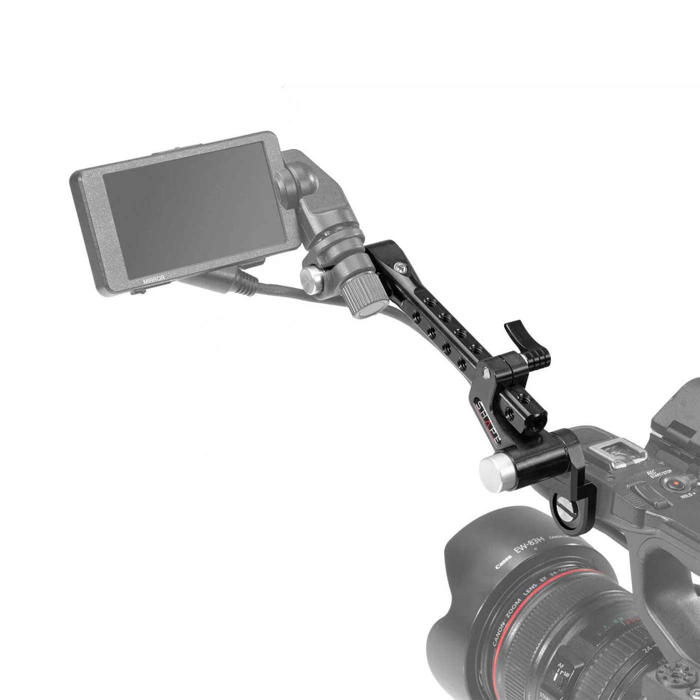 SHAPE Sony FX6 Push-Button view finder mount - 4