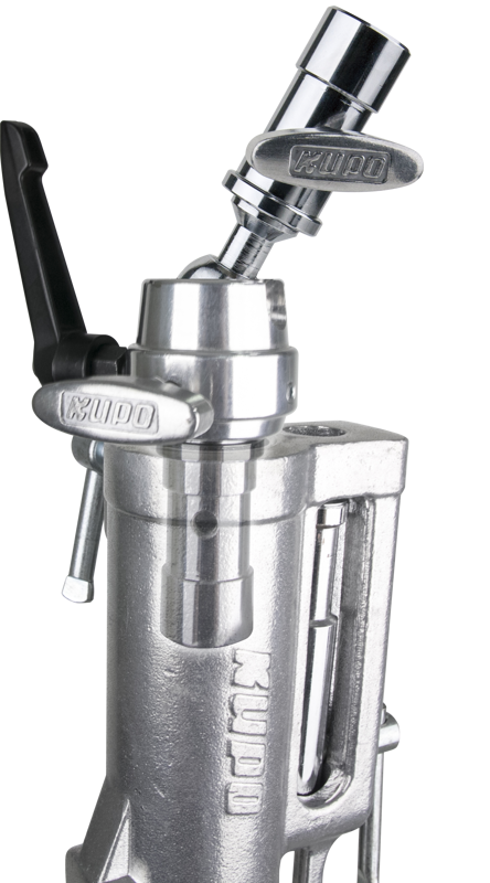 Kupo KCP-412 5/8"""" Swivel Super Grip Double Baby Receiver - 2