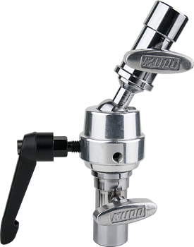 Kupo KCP-412 5/8"""" Swivel Super Grip Double Baby Receiver