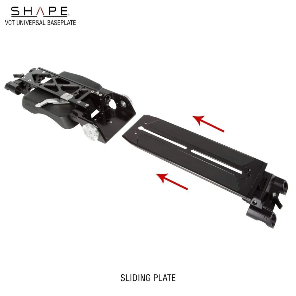 SHAPE Sony FX6 baseplate and top plate with handle – för filmskapare - 11
