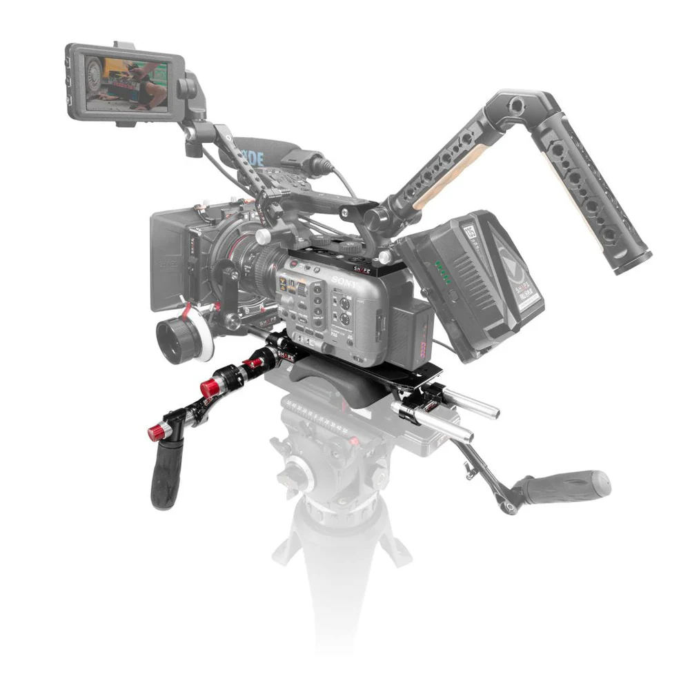 SHAPE Sony FX6 baseplate and top plate with handle – för filmskapare - 7