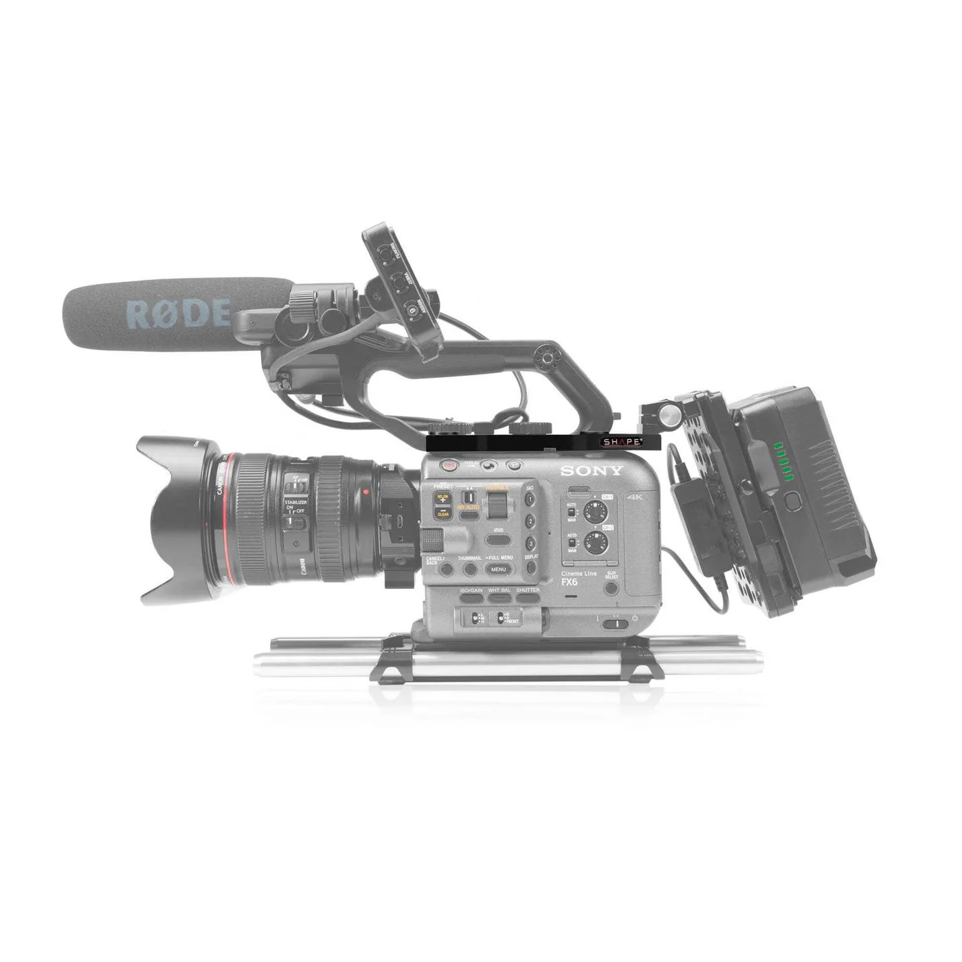 SHAPE Sony FX6 top plate - 3