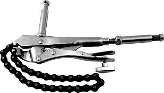 Kupo KCP-605 6"""" (15cm) Chain Clamp with Dual Baby 5/8"""" (16mm) Studs - 2