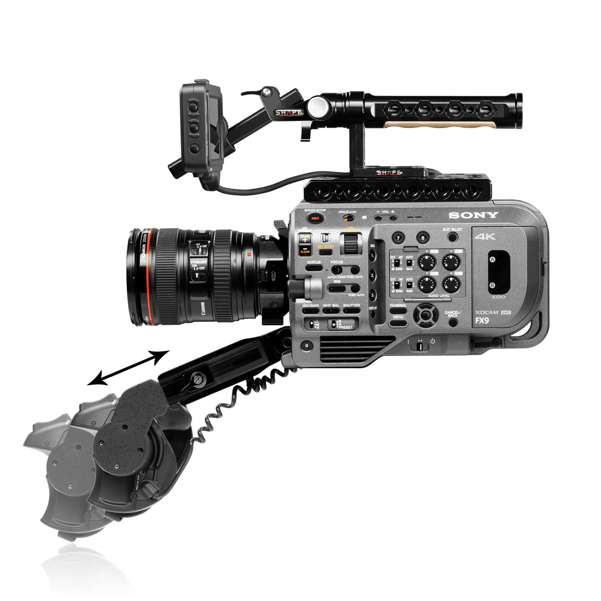 SHAPE Sony FX9 Remote Extension Handle - 6