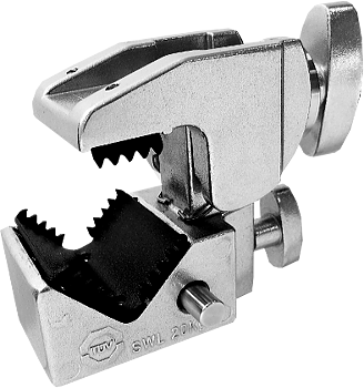 Kupo KCP-701 Convi Clamp w/Teeth - Silver