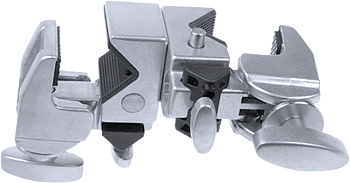 Kupo KCP-720 Double Convi Clamp - Silver