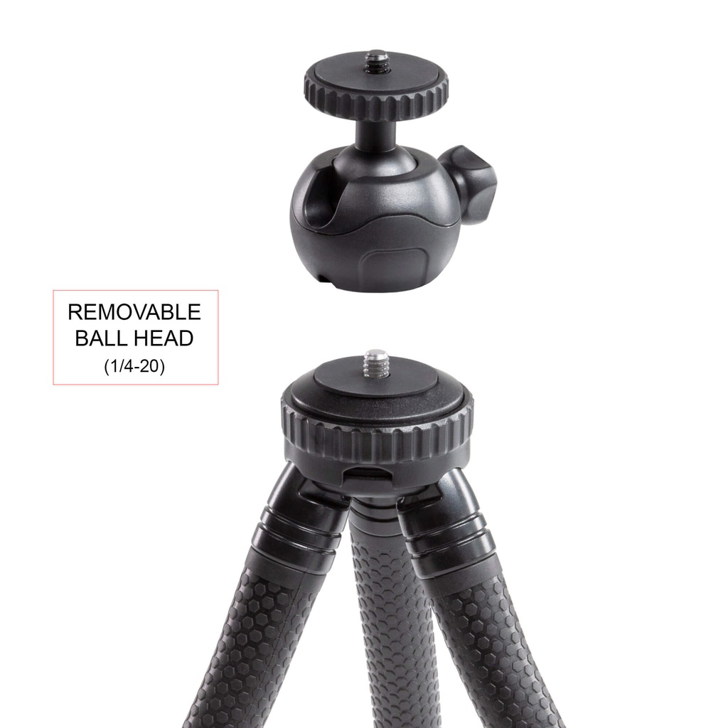 SHAPE Tablet Aluminum Mount and Tripod Flexible Grip with Ball Head – för filmskapare - 6