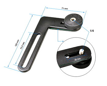L-mount Follow Focus Bracket