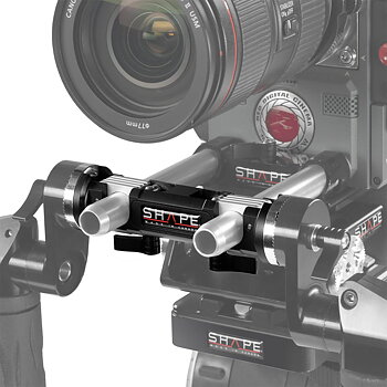 SHAPE Telescopic Black Handle Arri Rosette Cuffs Kit