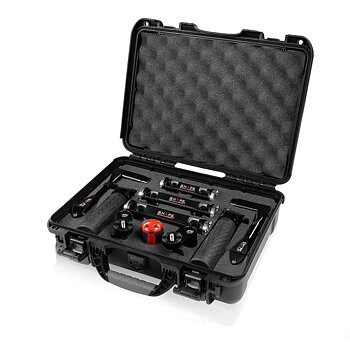 SHAPE Telescopic Black Handle Arri Rosette Cuffs Kit