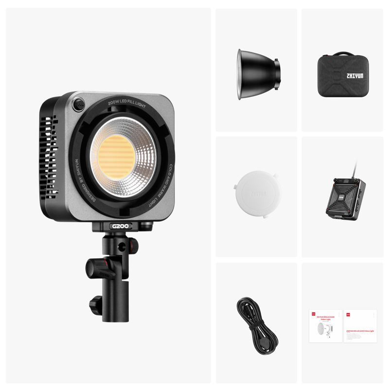 Zhiyun LED Molus G200 COB Light - 10