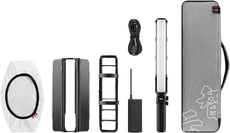 Zhiyun LED Fiveray V60 Wand Light Combo - 8