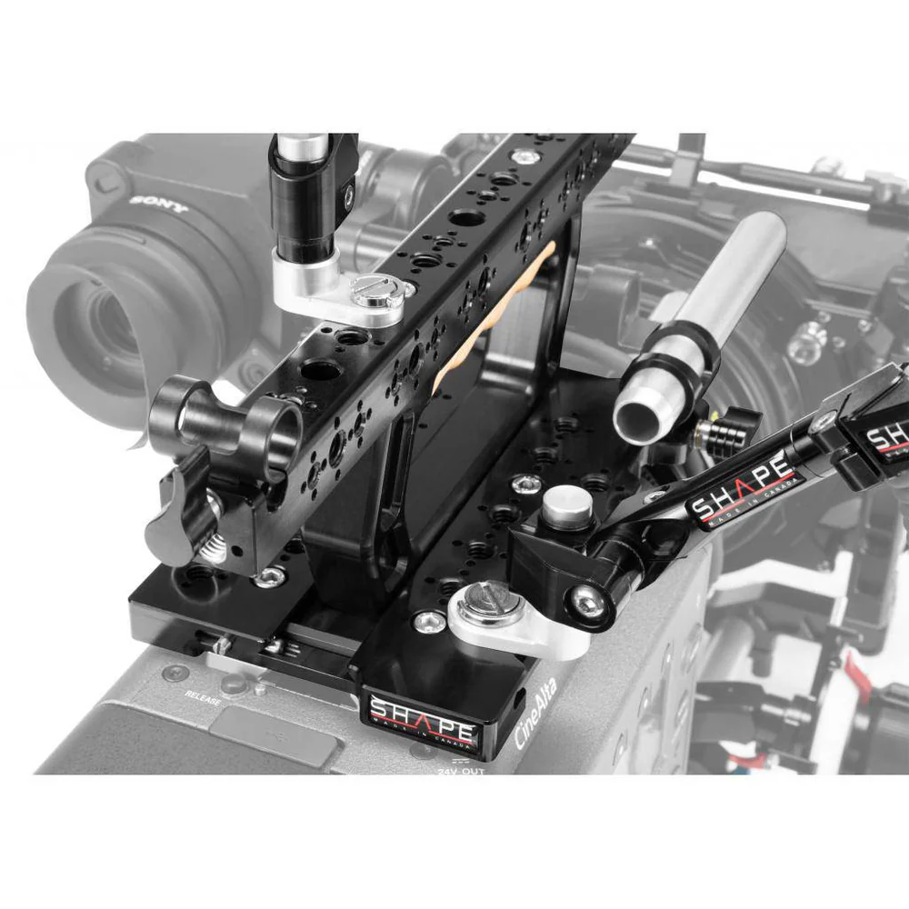 SHAPE Top Handgrip and Top Plate for Sony Venice with 15mm LW Front Rod Clamp - 5