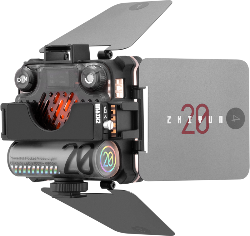 Zhiyun LED Fiveray M20 Combo Pocket Light - 7